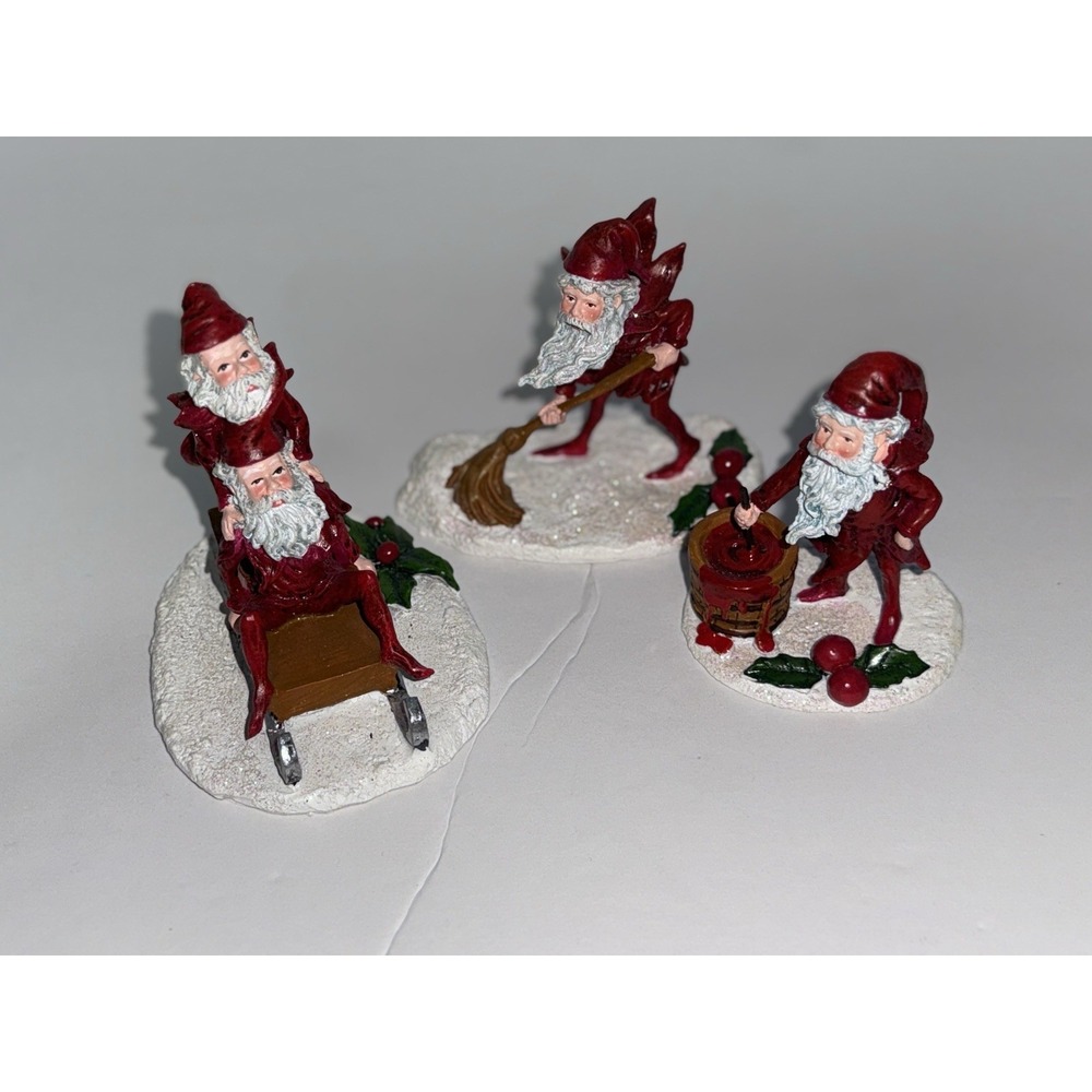 Victorian Trading Co Christmas Santa Figurines